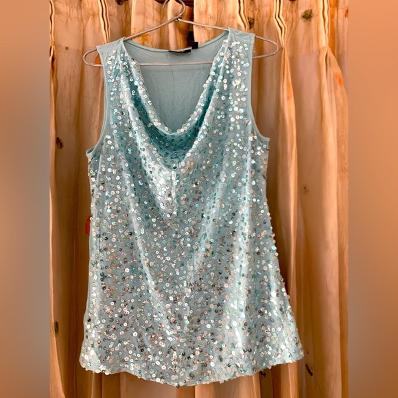 Apt. 9 Tops - Womens sequins work tees